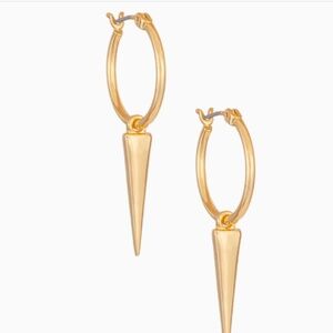 UNCOMMON JAMES Sharp Shooter Earrings 14k Gold Plated Brass